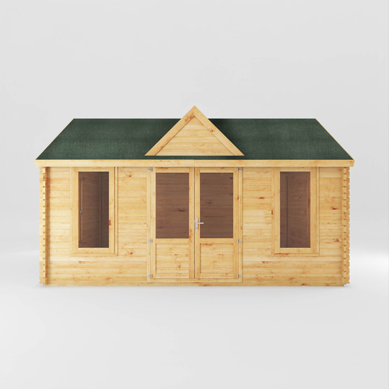Mercia 17ft x 13ft Clock Tower Log Cabin