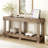 Modern Farmhouse 62.9" Solid Wood Entryway Table-1162824924