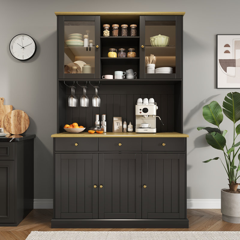 Kitchen Pantry, Black