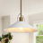 Tilda 1 - Light 14" Wide Electroplated Brass Single Pendant-586530981