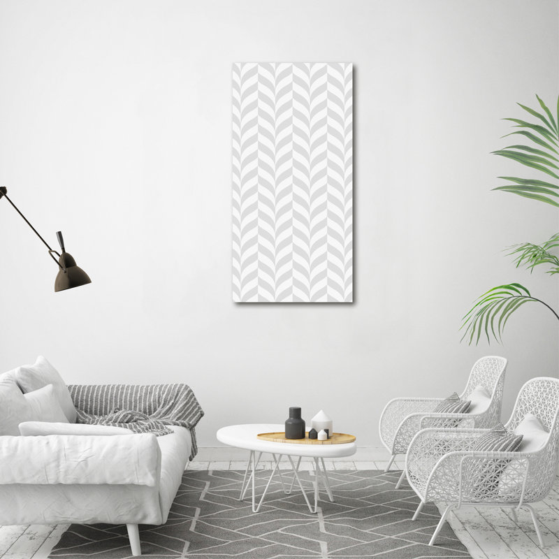 Geometric Background - Wrapped Canvas Print