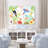 Parrot Toucan Paradise, Bird, Butterfly, Fern, Palm Tree, Palm Prawn, Hybiscus, Flower, Tropical, Coastal, Blue, Yellow, Orange, Green, On White, Red-1752977271