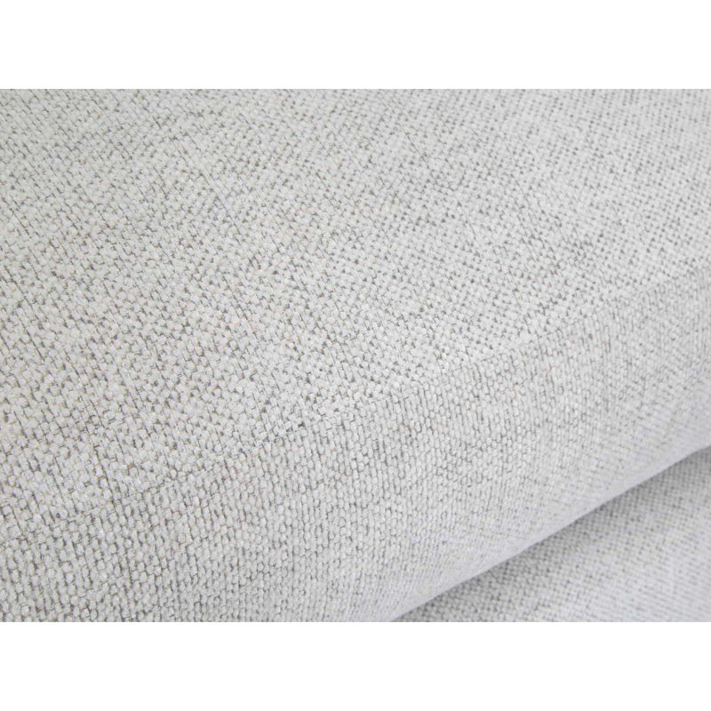 Canapé modulaire symétrique 3 pièces Alla, Polyester blanc