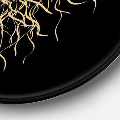 " Tree Silhouette With Roots " Painting Print