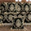 Housse de coussin 1 pièce en jacquard noir 20 po x 20 po, housse de coussin décoratif avec pampilles pour canapé, canapé, salon, chambre à coucher