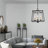Alan-James 3 - Light Lantern Geometric Chandelier