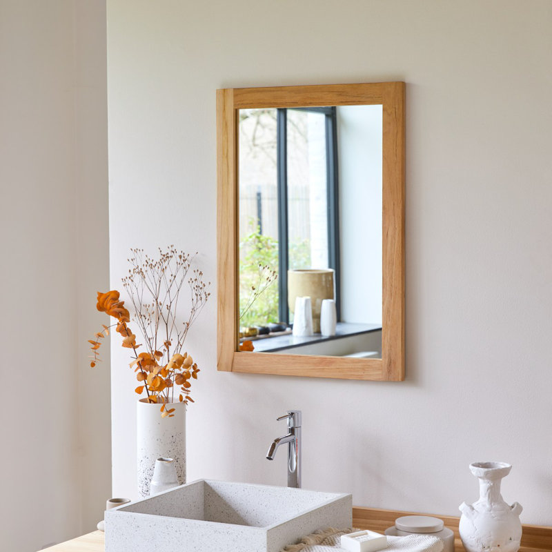 Bahya Rectangular Mirror, 70 cm x 50 cm