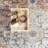 Demarcus Medallion Runner Rug for Living Room Bedroom Dining Room Entryway Hallway Kitchen, Rust/Blue-949783098