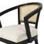 Chaise de salle à manger avec accoudoirs (ensemble de 2)-129989555-129989557