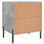 40cm W Iron Bedside Table-90406375-123844545