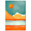 A View to the Mountains - Reproduction d'art sur toile-883638989-868537977