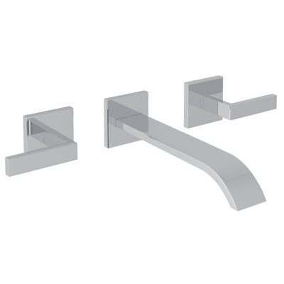 Wave™ Double Handle Wall Mounted Tub Filler