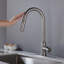 Robinet de cuisine tactile avec douchette extractible-121209945