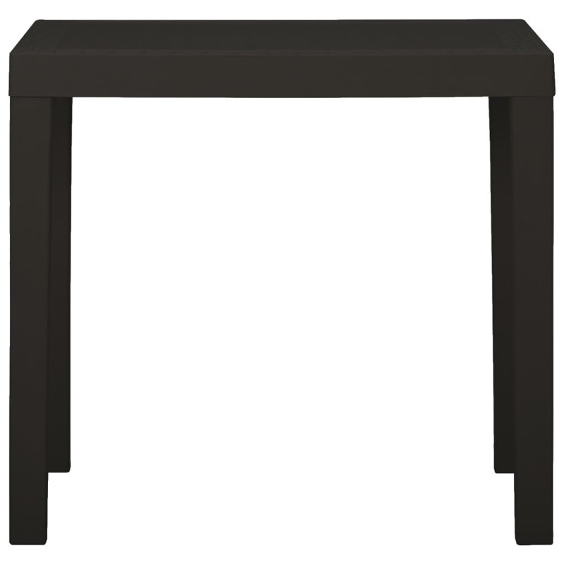 Ethean Rectangular Outdoor Dining Table , 79cm cm W 65cm cm D, Anthratice