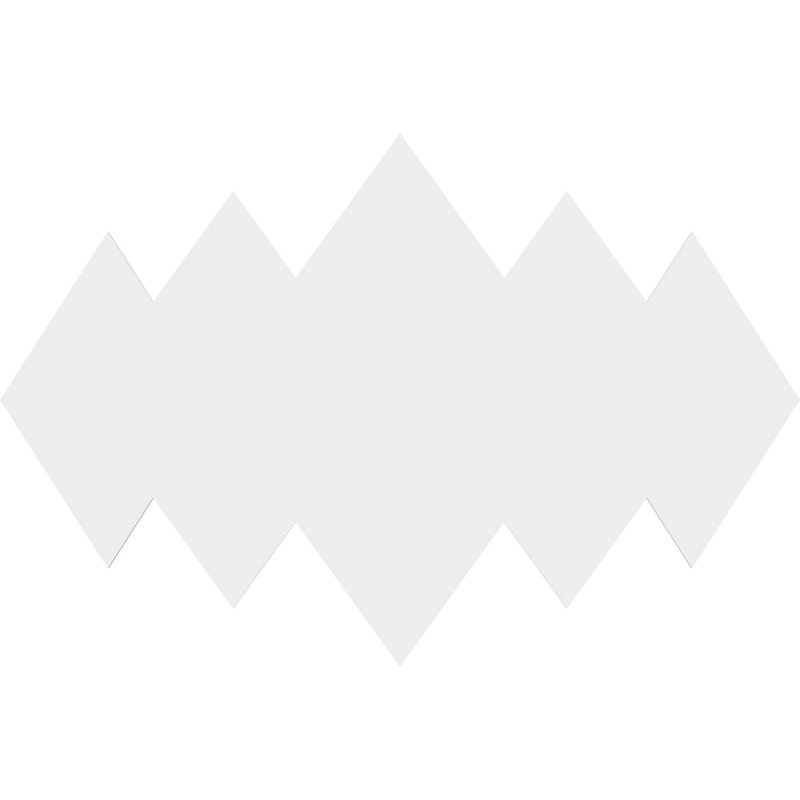 Médaillon de plafond contemporain en PVC de qualité architecturale l 26 po x H 17 3/8 po x P 8 po x P 1 po