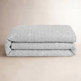 Lana 100% Cotton Embroidered Natural Queen Duvet By Classic Home