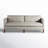 Clifford 87" Upholstered Custom Bench-Seat Sofa-889156208