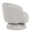 Fauteuil d'appoint pivotant rembourré avec coussin Zara-1015672445