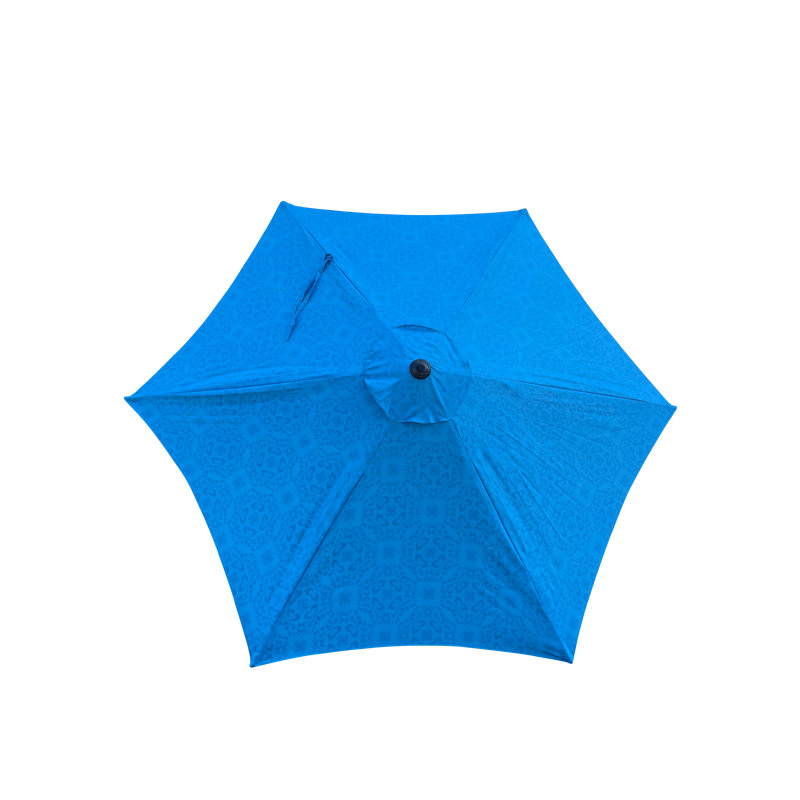 9FT UMBRELLA Ice Pattern + Blue, Navy