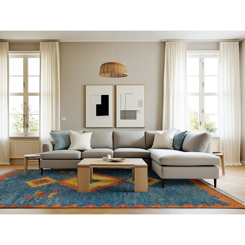 Moroccan Indoor Rug, Rectangle 8' x 10'