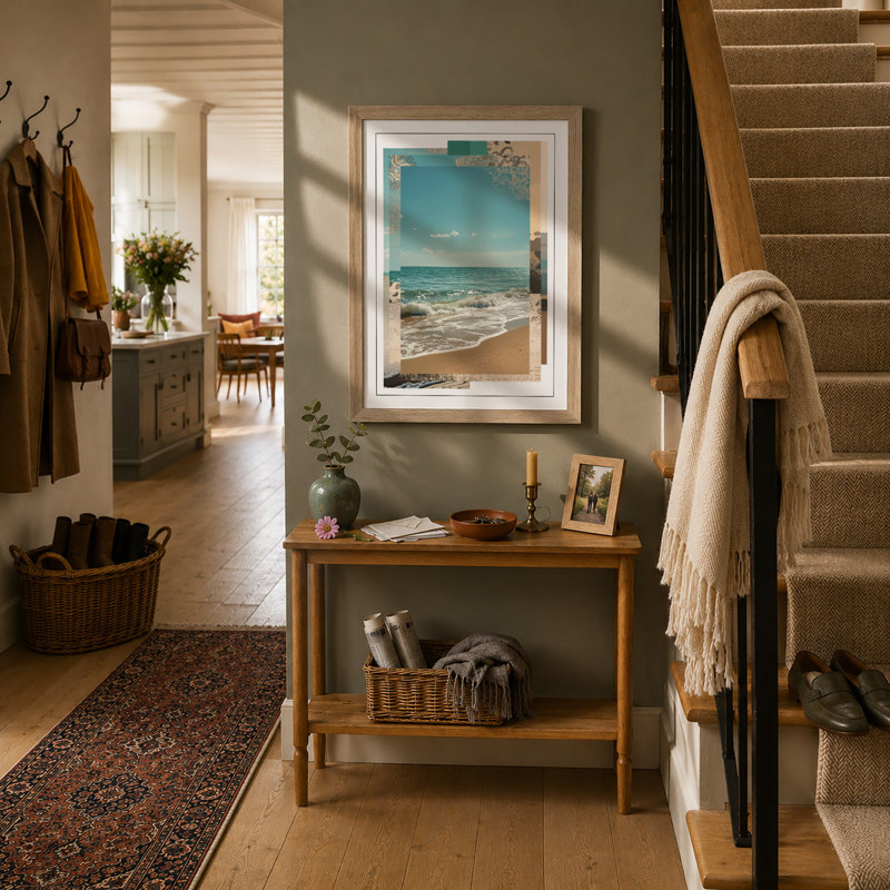 Reverie Coastal - Print, A2 - 59.4 x 42.0 cm, Oak