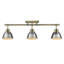 Plafonnier semi-encastré 3 lumières Bryannah-107150119-107150123