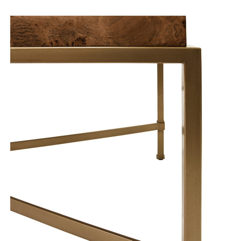Hardwick Solid Wood Coffee Table, Brown