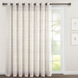 Polyester Sheer Curtain Single Panel