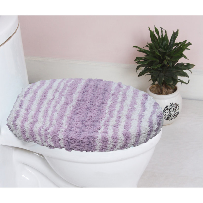 Griffie Toilet Lid Cover, Purple