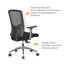Chaise de travail ergonomique en filet Yoshioka