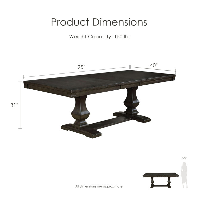 Thorin 9-Piece Extendable Dining Table Set