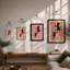 Geometric Abstraction Abstract - Framed Print-1768709701-1768709696