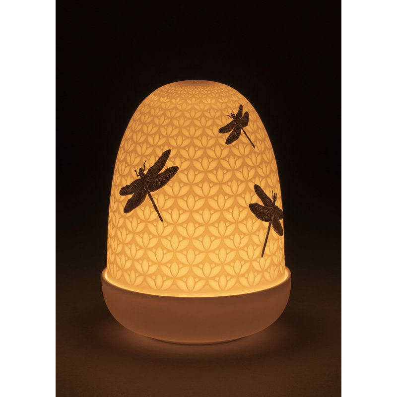 Dome 5.91" White Table Lamp