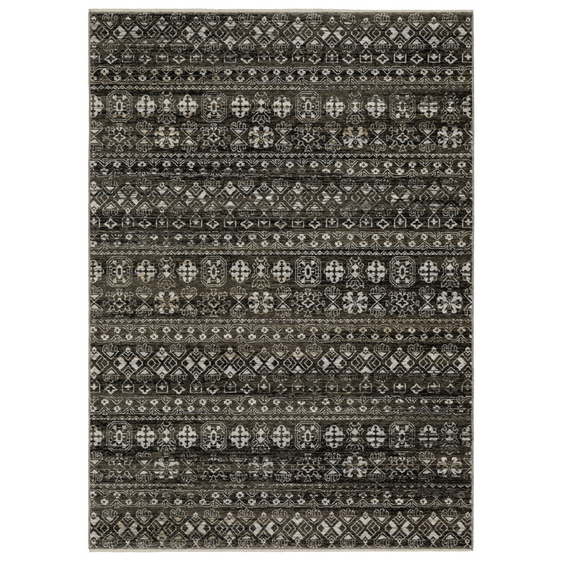 Aldred Geometric Indoor Rug, Rectangle 5'3" x 7'6"