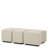 Solid + Manufactured Wood Accent Stool