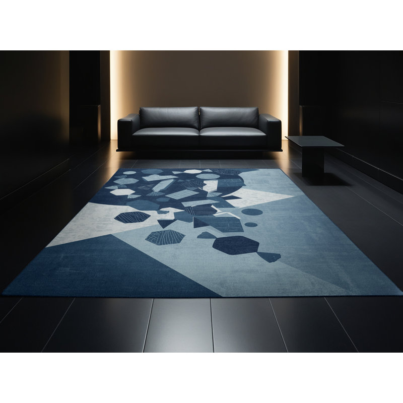 Tapis lavable à la machine Olney, 7 x 9