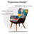Ellenberger 30" Patchwork Camelback Aent  Accent Chair Color Fabric