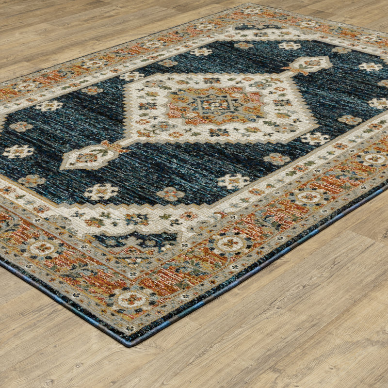 Reshon Oriental Indoor Rug, Rectangle 8'6" x 11'7"