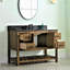 Ensemble de meuble-lavabo simple 48 po Radstock-134436143-134436142