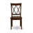 5 Piece Dining Table Set for 4 Includes a Square Kitchen Table and 4 Dinette Chairs, Mahogany-1444528878