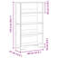 Samiria Bookcase-404140406-404140412