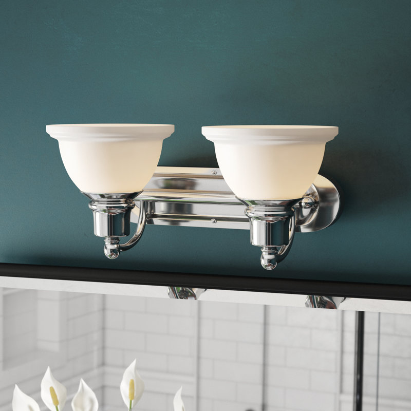 Éclairage pour meuble-lavabo Vangorder, Chrome poli