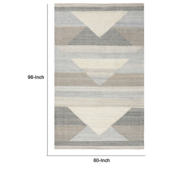 Villa by Classic Home Tierney 9X12 Indoor Outdoor Handwoven Gray Multi ...