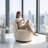 Hadriel Boucle Swivel Barrel Chair-1251603728