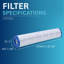 Filtre pour piscine et spa G-NEUS | Remplace Pleatco PJAN115, PJAN115-PAK4, C-7468-4, FC-6410 | Couverture de 115 pieds carrés (x4) | Cartouche de remplacement haute performance, paquet de 4