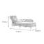Chaise longue en rotin de qualité créative-102403169