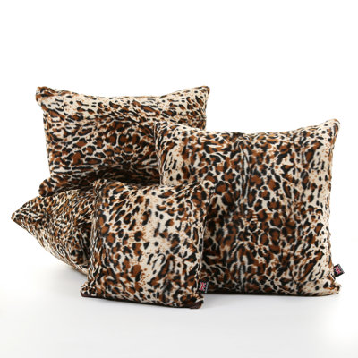 Chattanooga Animal Print Square Throw Cushion