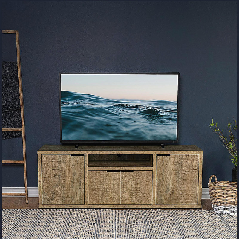 4-door Engineered Wood 60-inch TV Stand