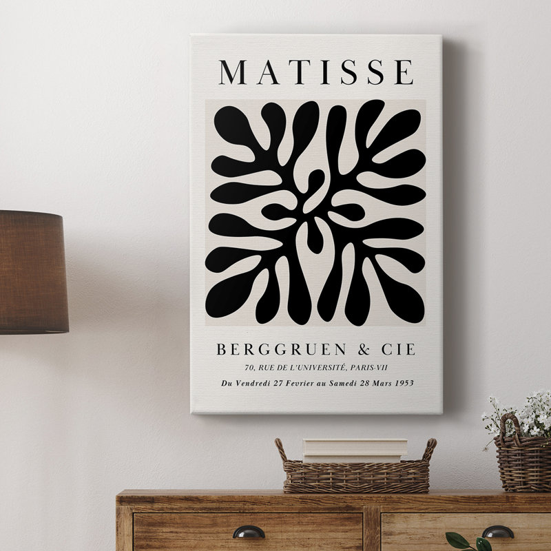 Matisse CCLXVII, reproduction d'art encadrée Cavas, H 18 po x l 12 po
