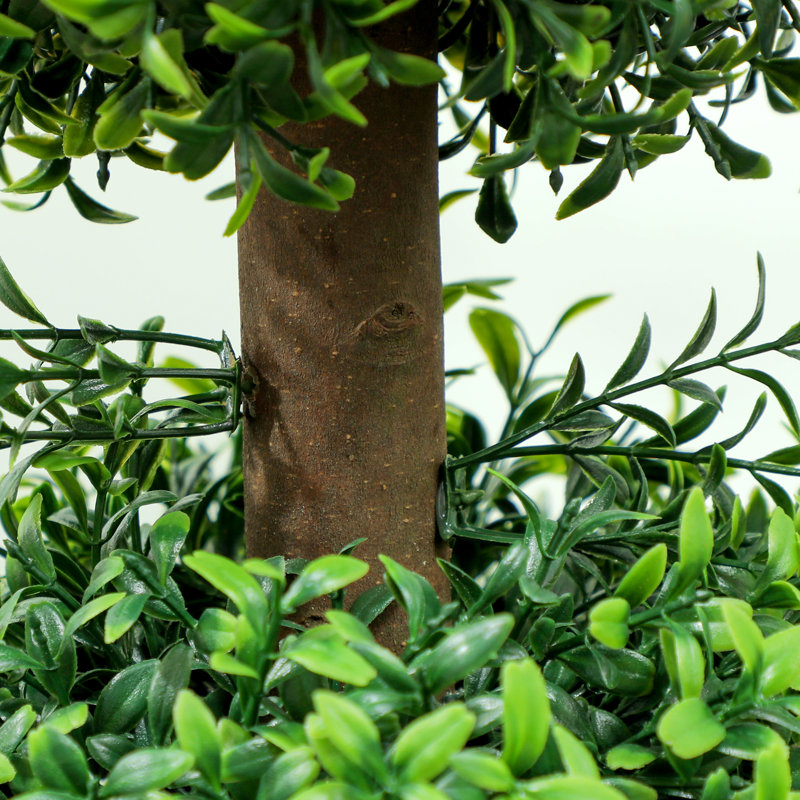 Banasky 100cm Faux Boxwood Topiary in Pot